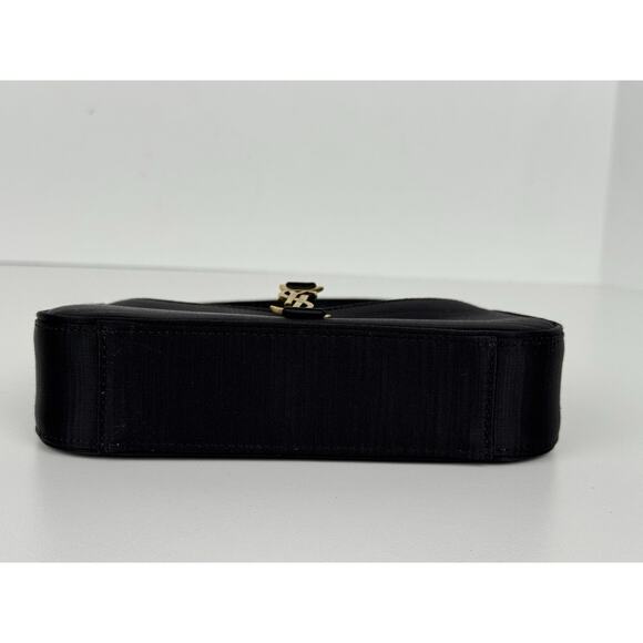 Saint Laurent Le 5 A 7 Mini Hobo Bag Black Satin - Picture 6 of 16